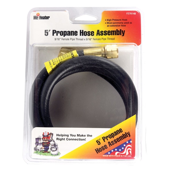 Mr. Heater 5 ft. L Propane Hose Assembly 1 pk